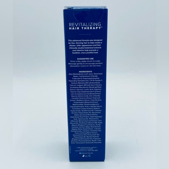 Juve Tress Revitalizing Hair Therapy 3.38 oz/ 100mL NEW Sealed - Picture 3 of 4